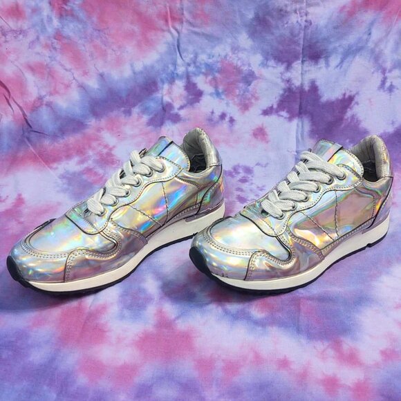 Steve Madden Holographic Sneakers: 7 - Picture 9 of 15